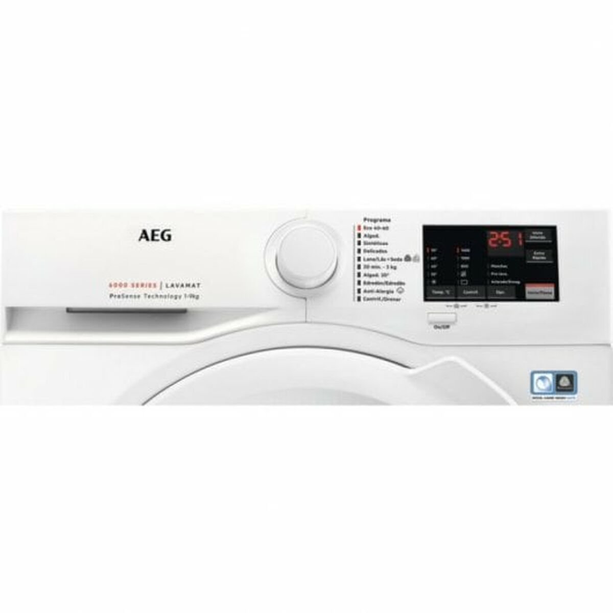 Washing machine AEG L6FBI947P 9 kg 1400 rpm White 1400 rpm 9 kg