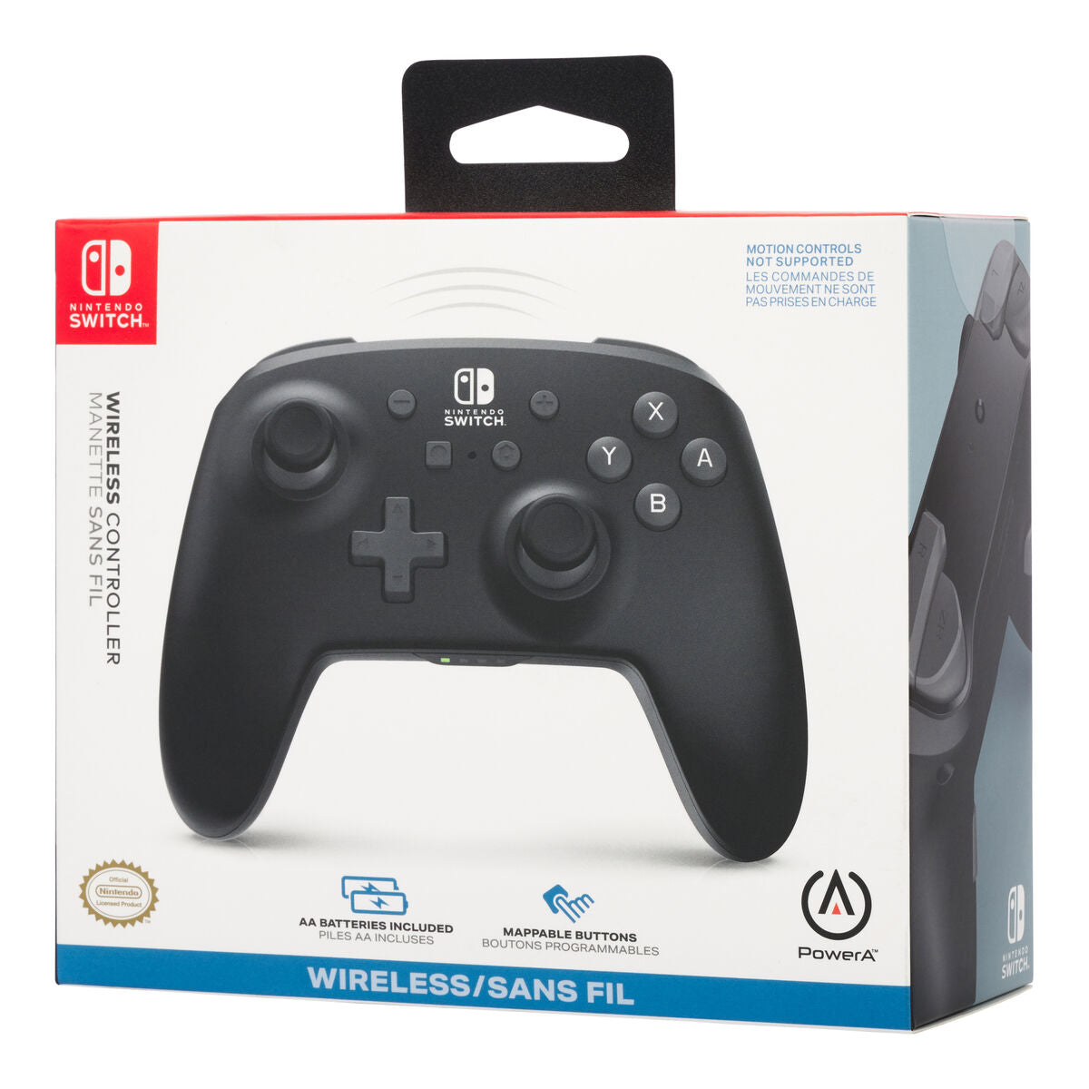 Remote control Powera Black Nintendo Switch