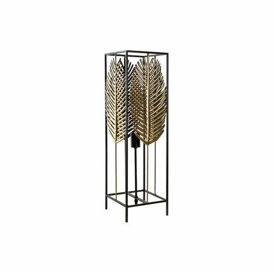 Floor Lamp DKD Home Decor Sheet Black Golden Metal (20 x 20 x 71 cm)