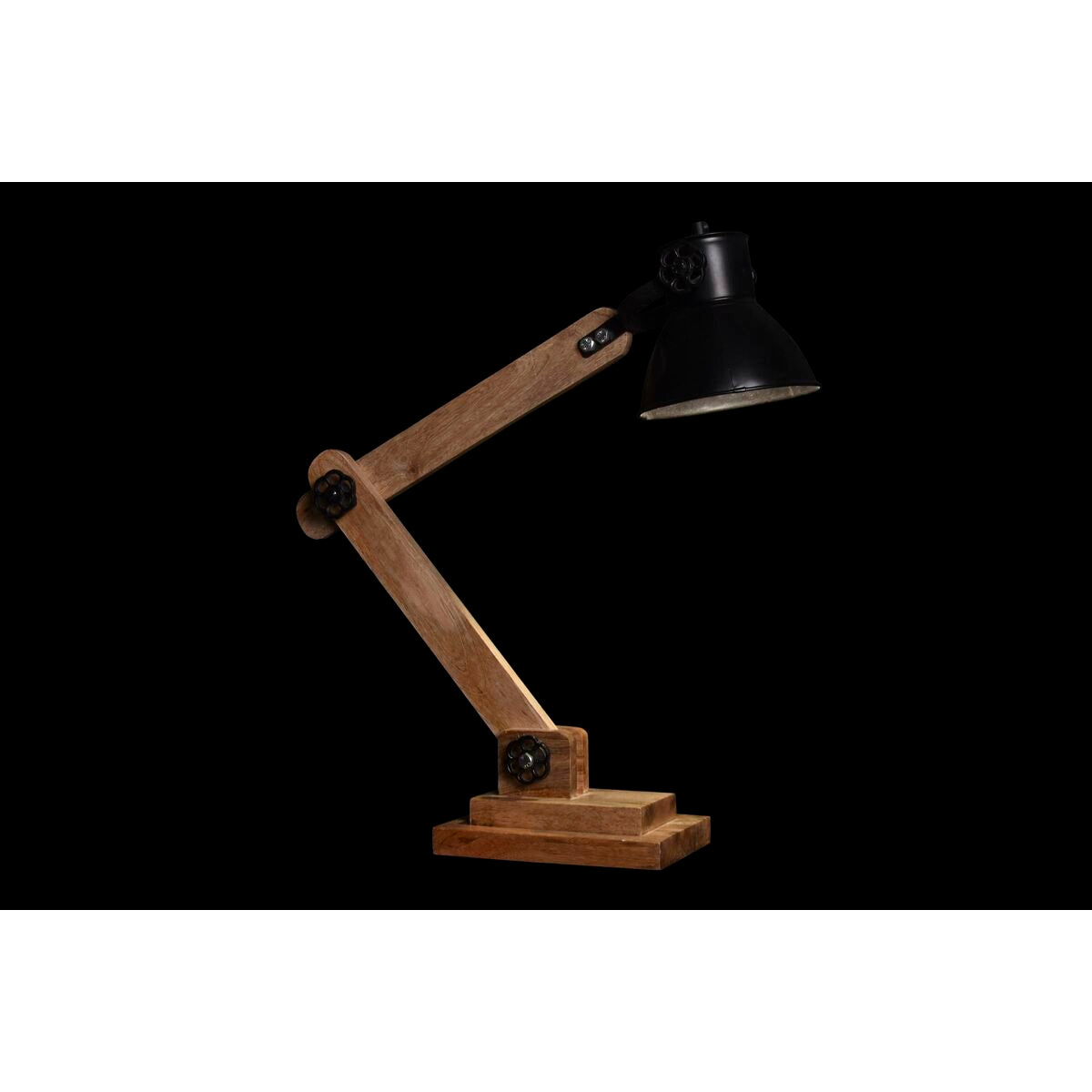 Desk lamp DKD Home Decor Metal Mango wood 50 W 220 V 50 x 15 x 65 cm