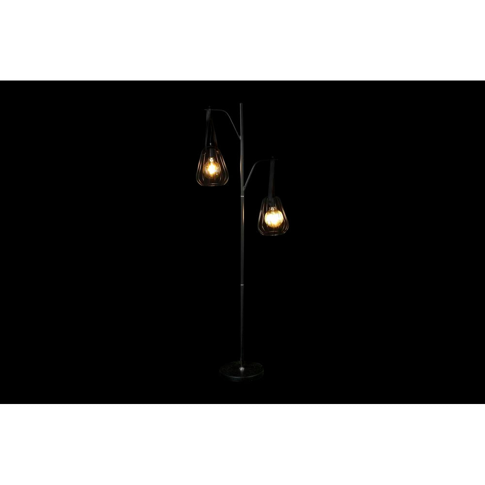 Floor Lamp DKD Home Decor 55 x 25 x 150 cm Black Metal Polyurethane 220 V 50 W (2 Units)