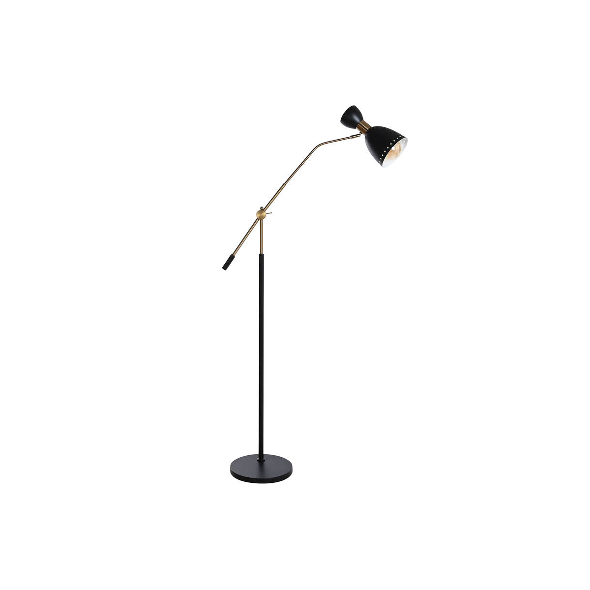 Floor Lamp DKD Home Decor 109 x 30 x 168 cm Black Golden Metal 220 V 50 W