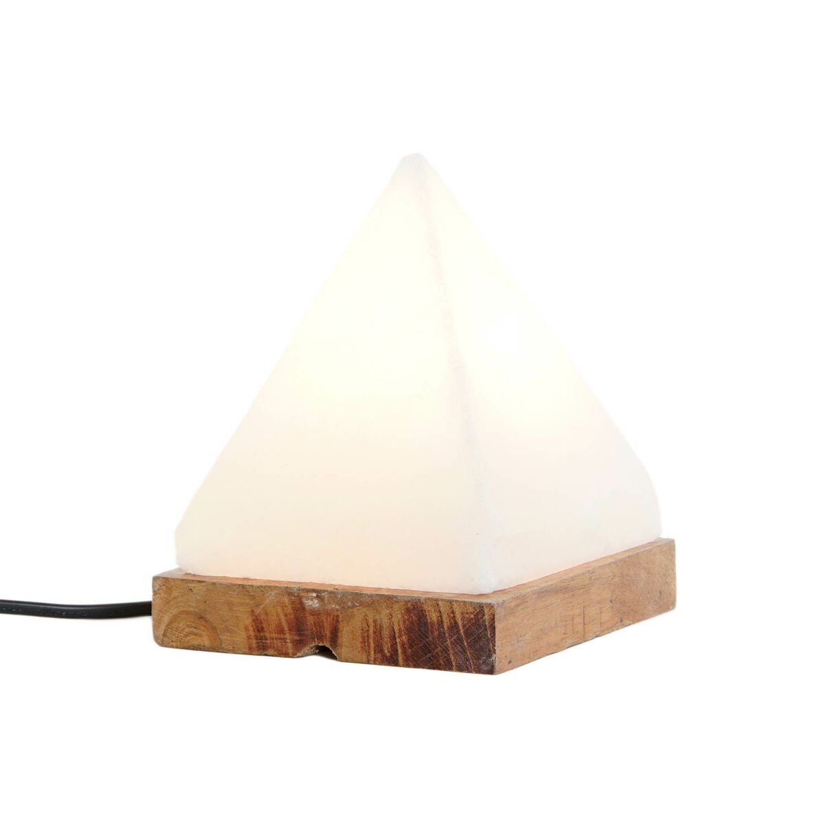 Desk lamp DKD Home Decor Salt Acacia 15 W 220 V 13 x 13 x 18 cm