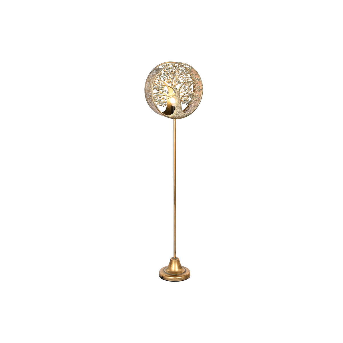 Floor Lamp Home ESPRIT Golden Metal 50 W 220 V 30 x 18,5 x 123 cm