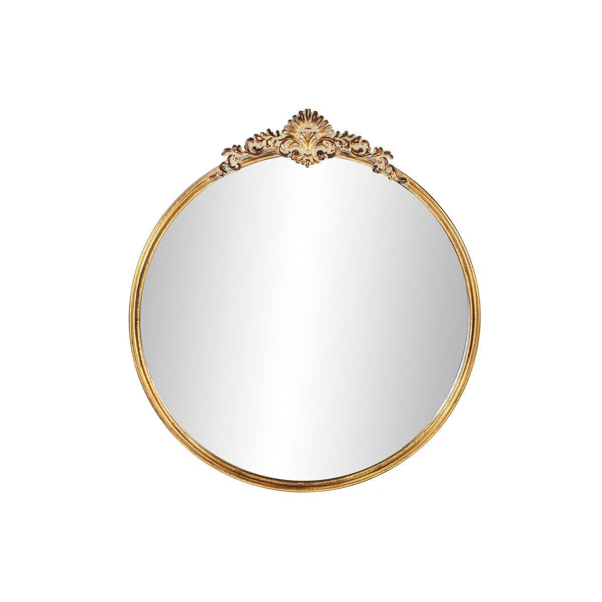 Wall mirror Home ESPRIT Golden Metal Romantic 60 x 3 x 66 cm