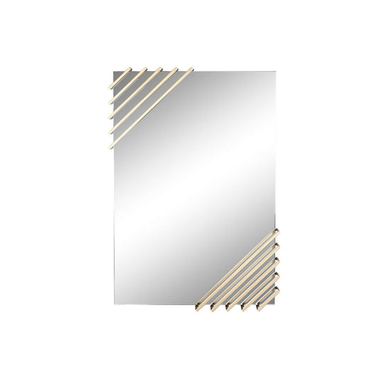 Wall mirror Home ESPRIT Golden Crystal Iron 63 x 6 x 93 cm