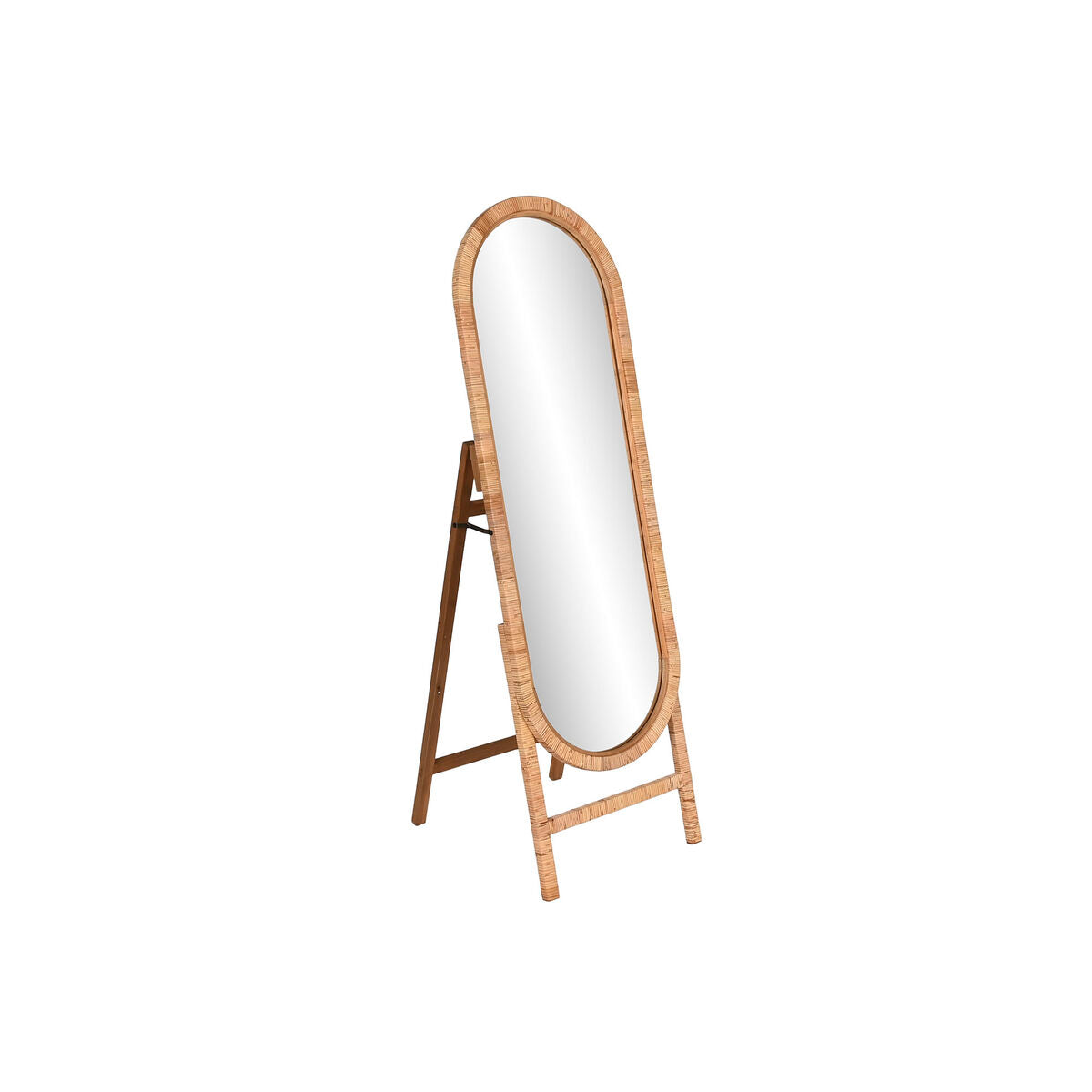 Dressing Mirror Home ESPRIT Natural 46,5 x 48 x 150,5 cm