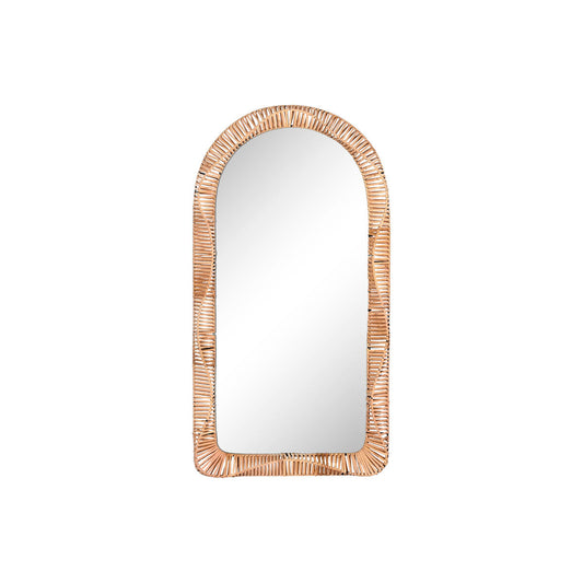 Wall mirror Home ESPRIT Natural Crystal Tropical 61,5 x 7 x 117 cm