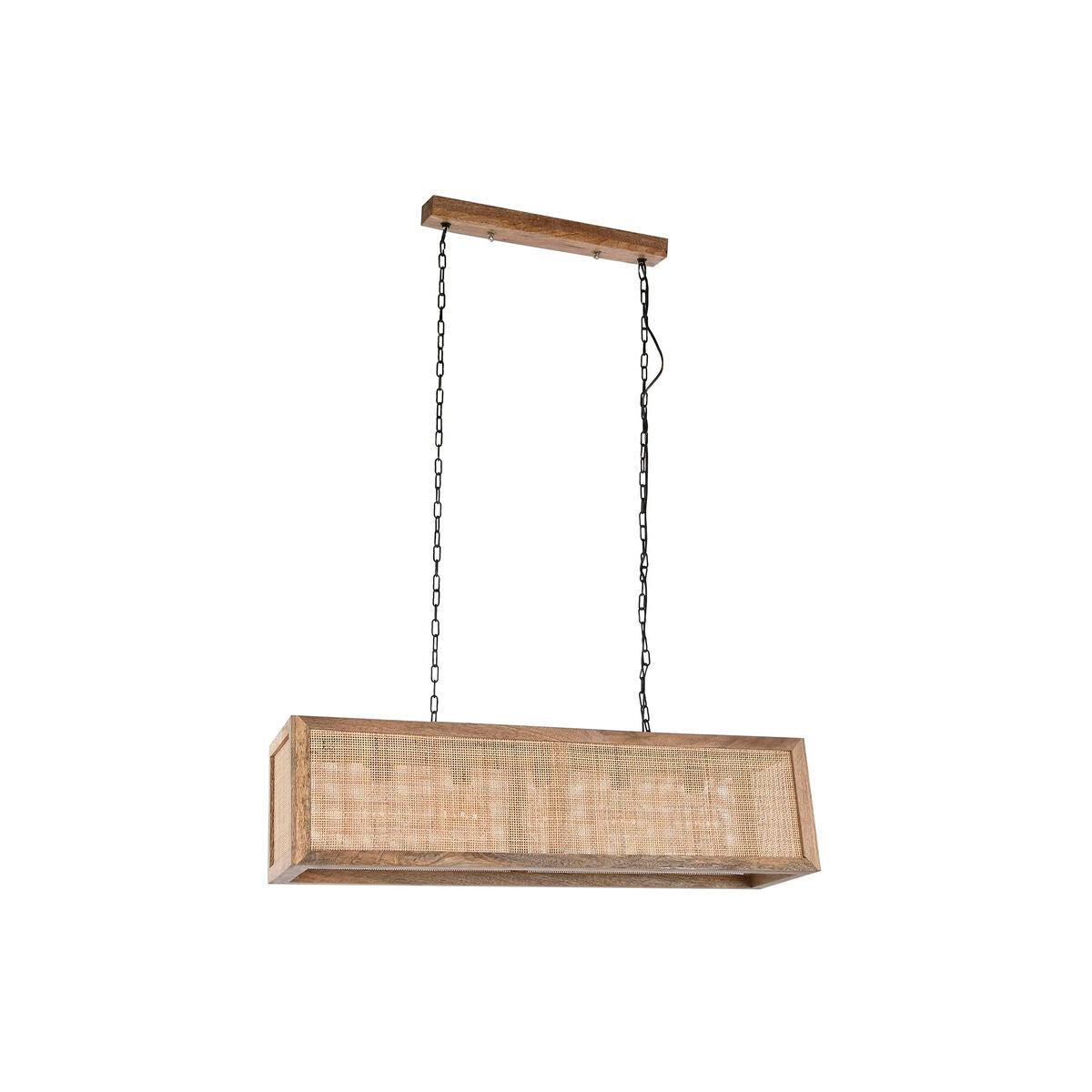 Ceiling Light Home ESPRIT Brown Mango wood 50 W 100 x 27 x 27 cm