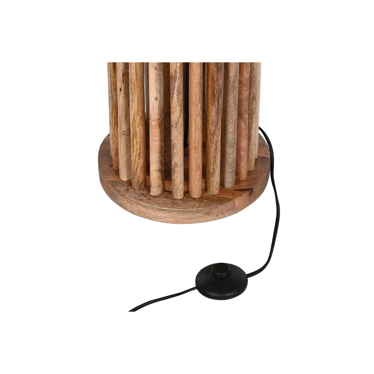 Floor Lamp Home ESPRIT Brown Mango wood 220 V 25 x 25 x 102 cm