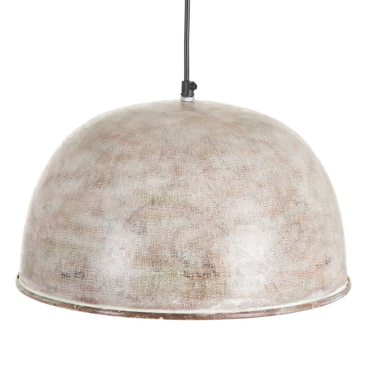 Ceiling Light Beige Metal 42 x 42 x 25 cm