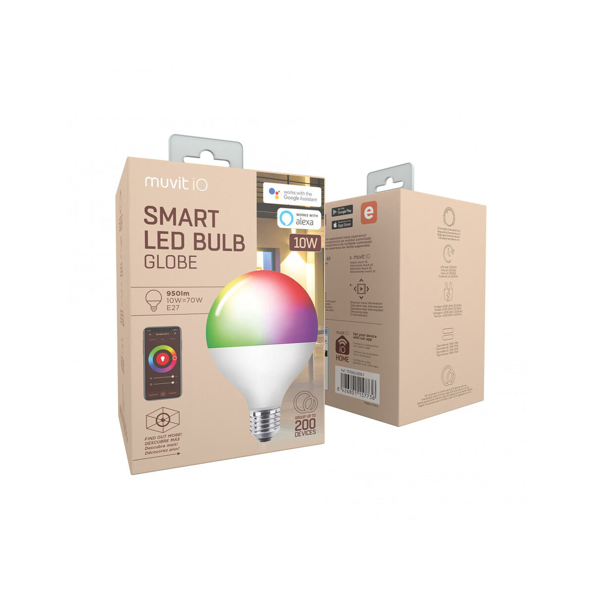 Smart Light bulb Muvit MIOBULB007