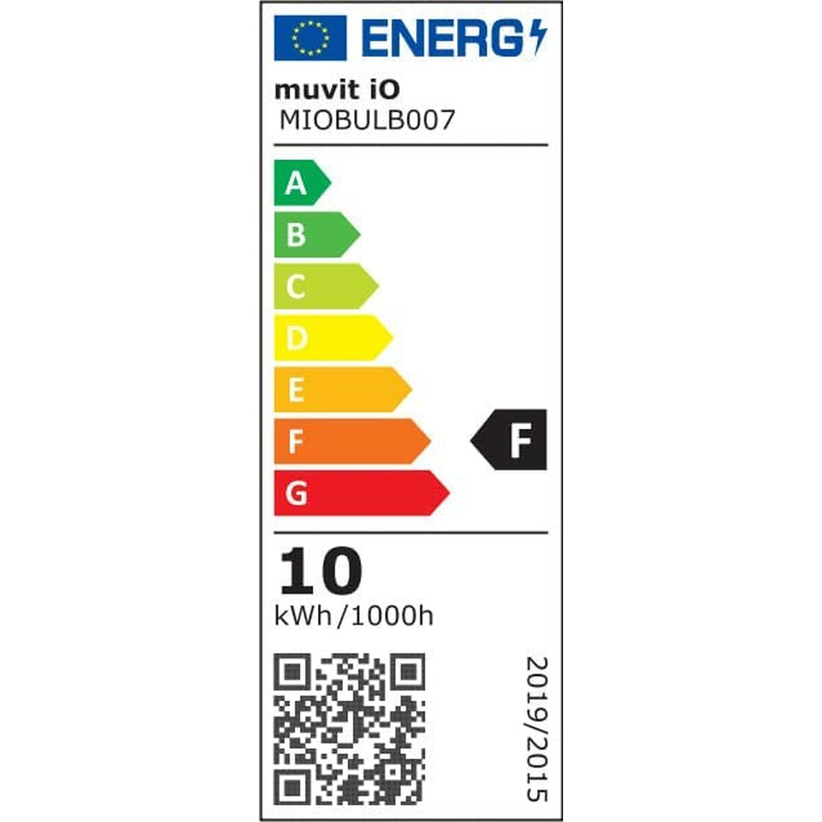 Smart Light bulb Muvit MIOBULB007