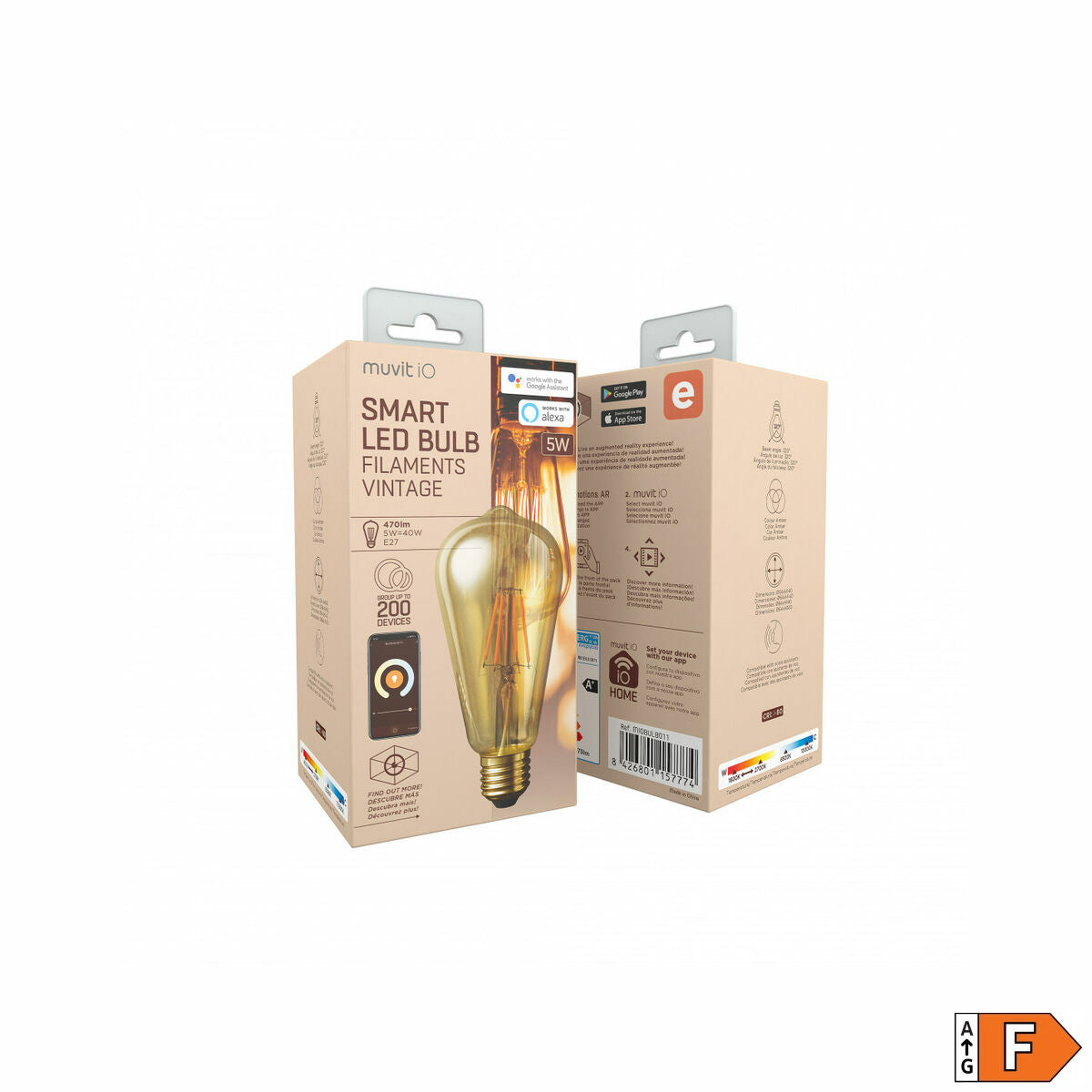 Smart Light bulb Muvit MIOBULB011