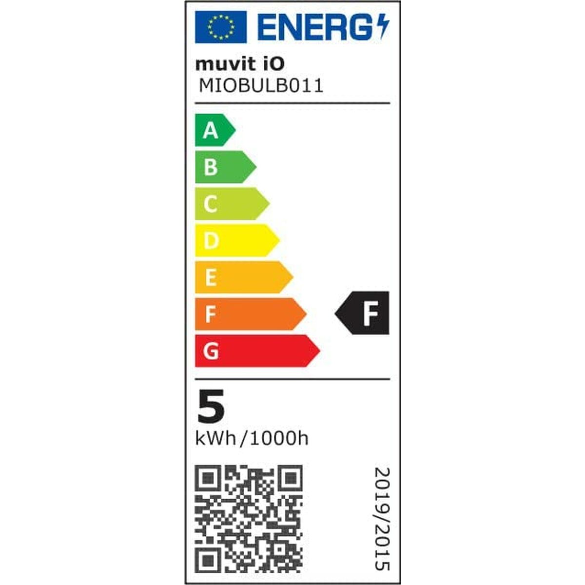 Smart Light bulb Muvit MIOBULB011