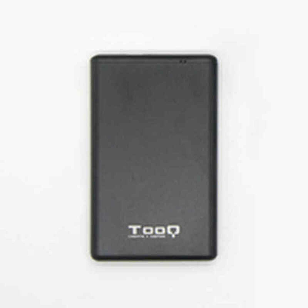 Hard drive case TooQ TQE-2533B 2,5" SATA USB 3.1 Black