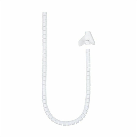 Cable Organiser NANOCABLE 10.36.0001-W White Ø 25 mm 1 m