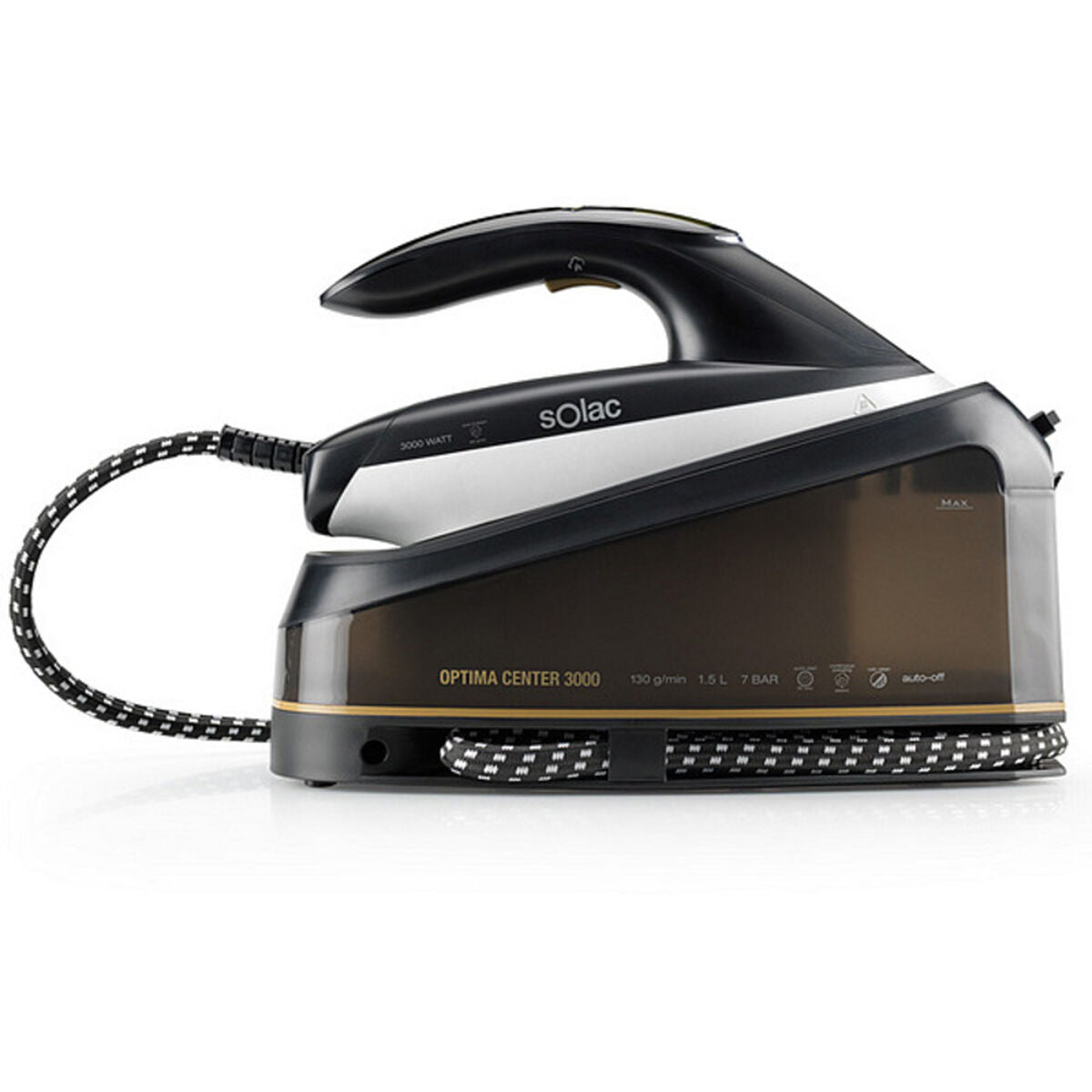 Steam Generating Iron Solac CPB6100 Black 1,5 L 3000 W 130 gr/min