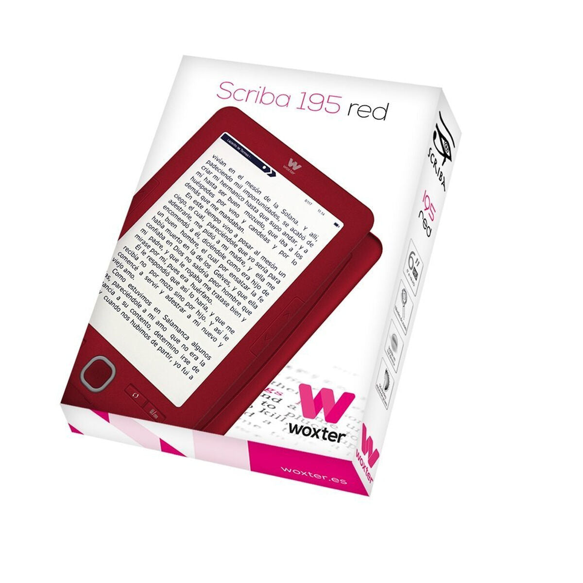 EBook Woxter Scriba 195 6" 4 GB