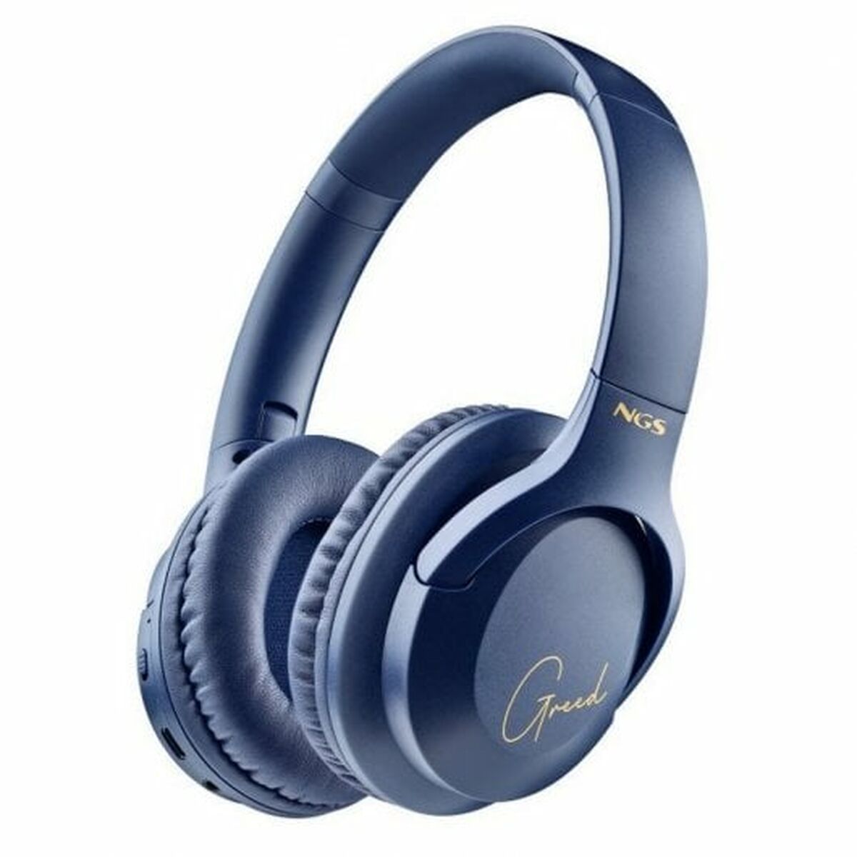 Headphones with Microphone NGS ELEC-HEADP-0398 Blue