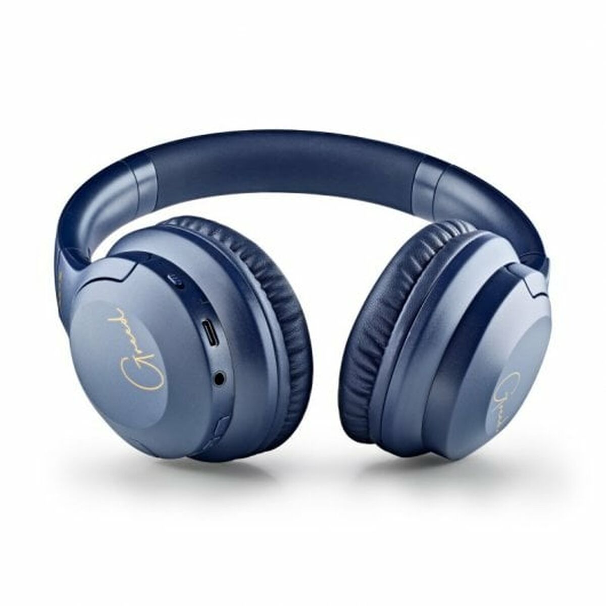 Headphones with Microphone NGS ELEC-HEADP-0398 Blue