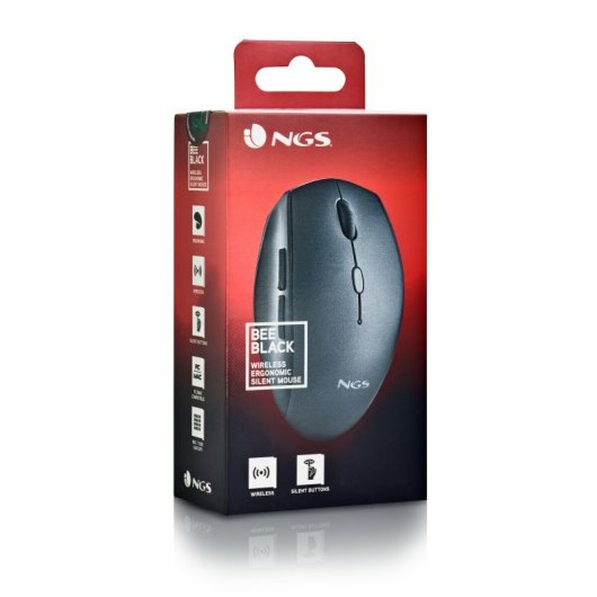 Mouse NGS NGS-MOUSE-1228 Black