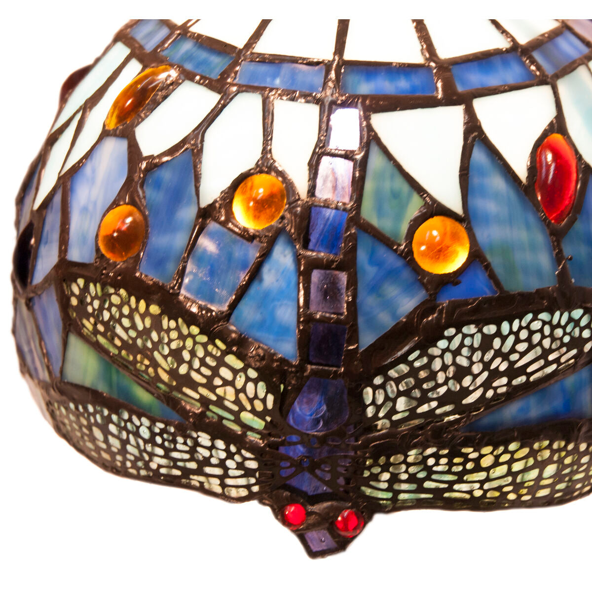 Ceiling Light Viro Belle Epoque Blue Iron 60 W 20 x 125 x 20 cm