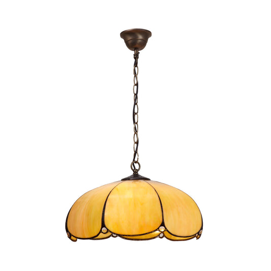 Ceiling Light Viro Virginia Beige Iron 60 W 30 x 125 x 30 cm