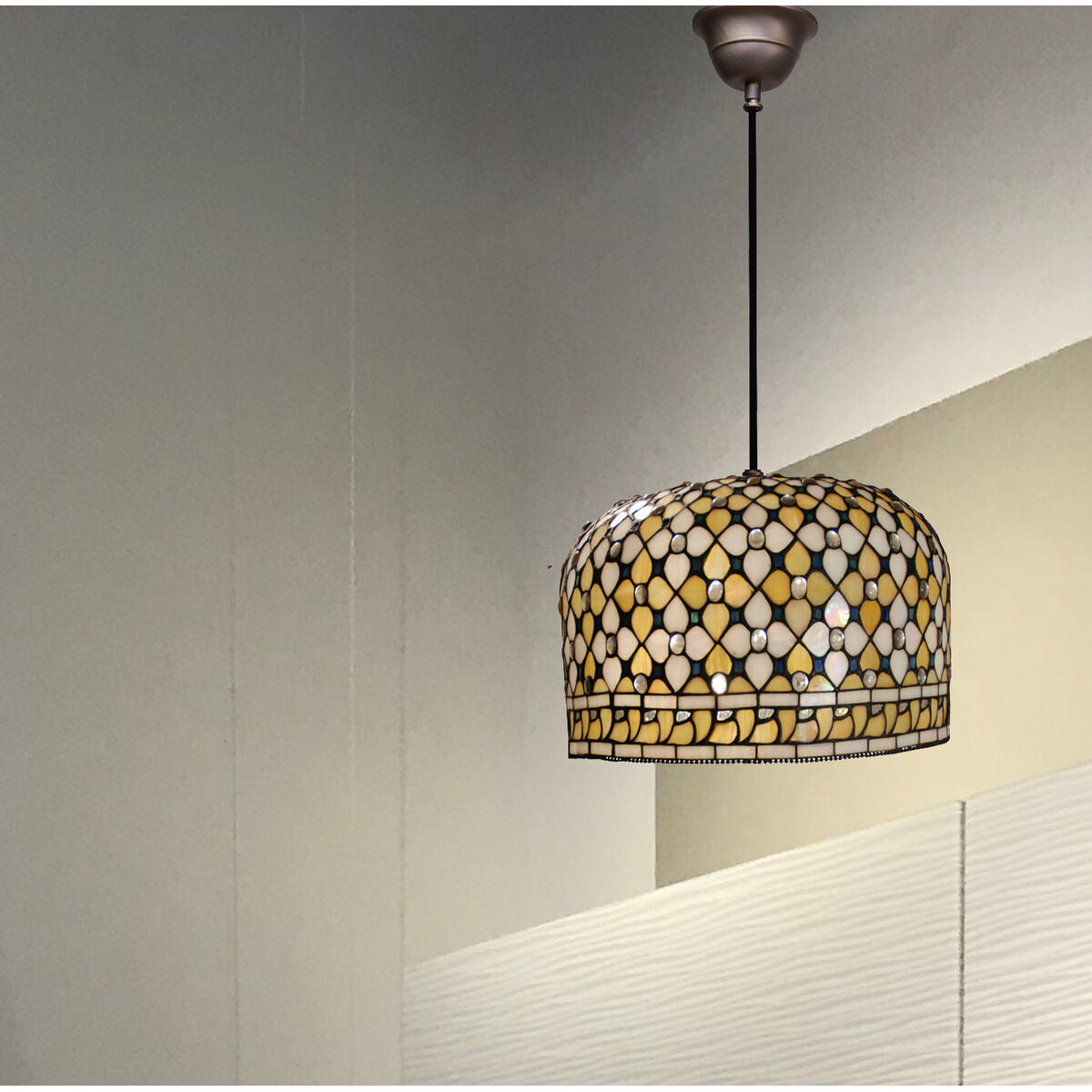 Ceiling Light Viro Multicolour Iron 60 W 30 x 30 x 30 cm