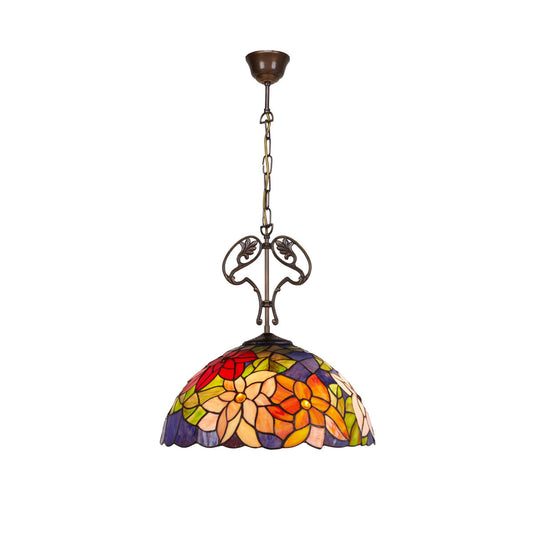 Ceiling Light Viro Güell Red Iron 60 W 40 x 130 x 40 cm