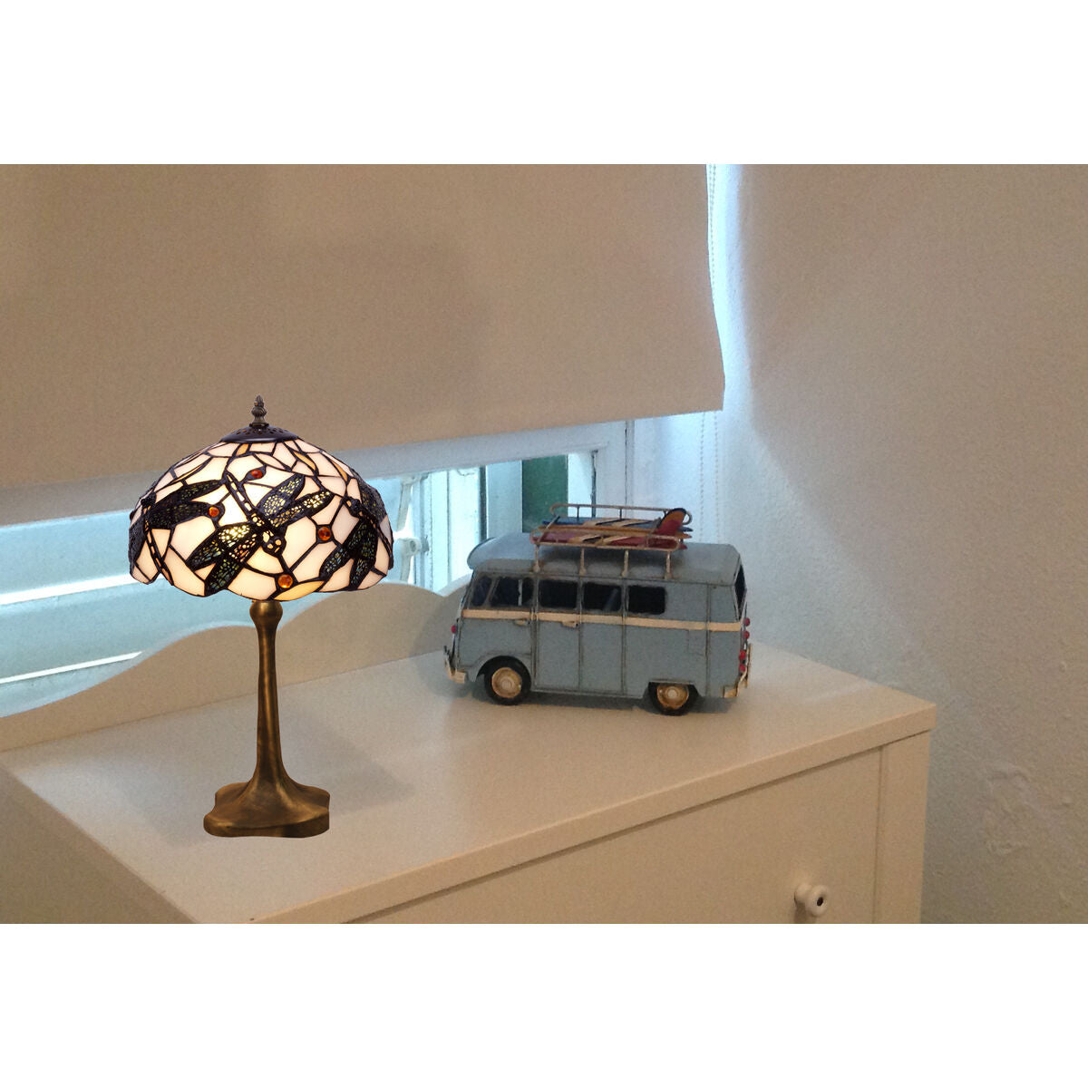 Desk lamp Viro Pedrera White Zinc 60 W 20 x 37 x 20 cm