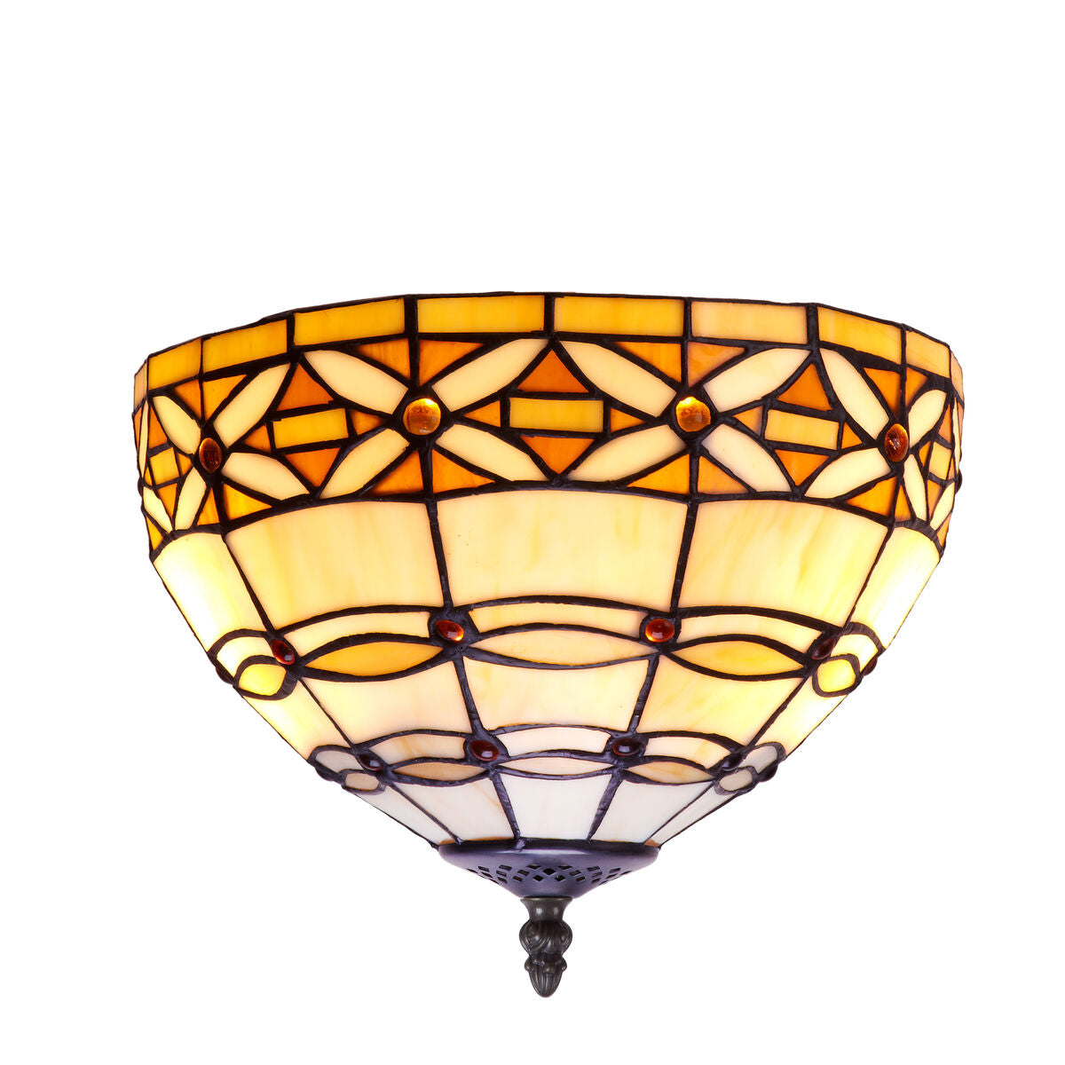 Ceiling Light Viro Marfíl Ivory Iron 60 W 40 x 25 x 40 cm