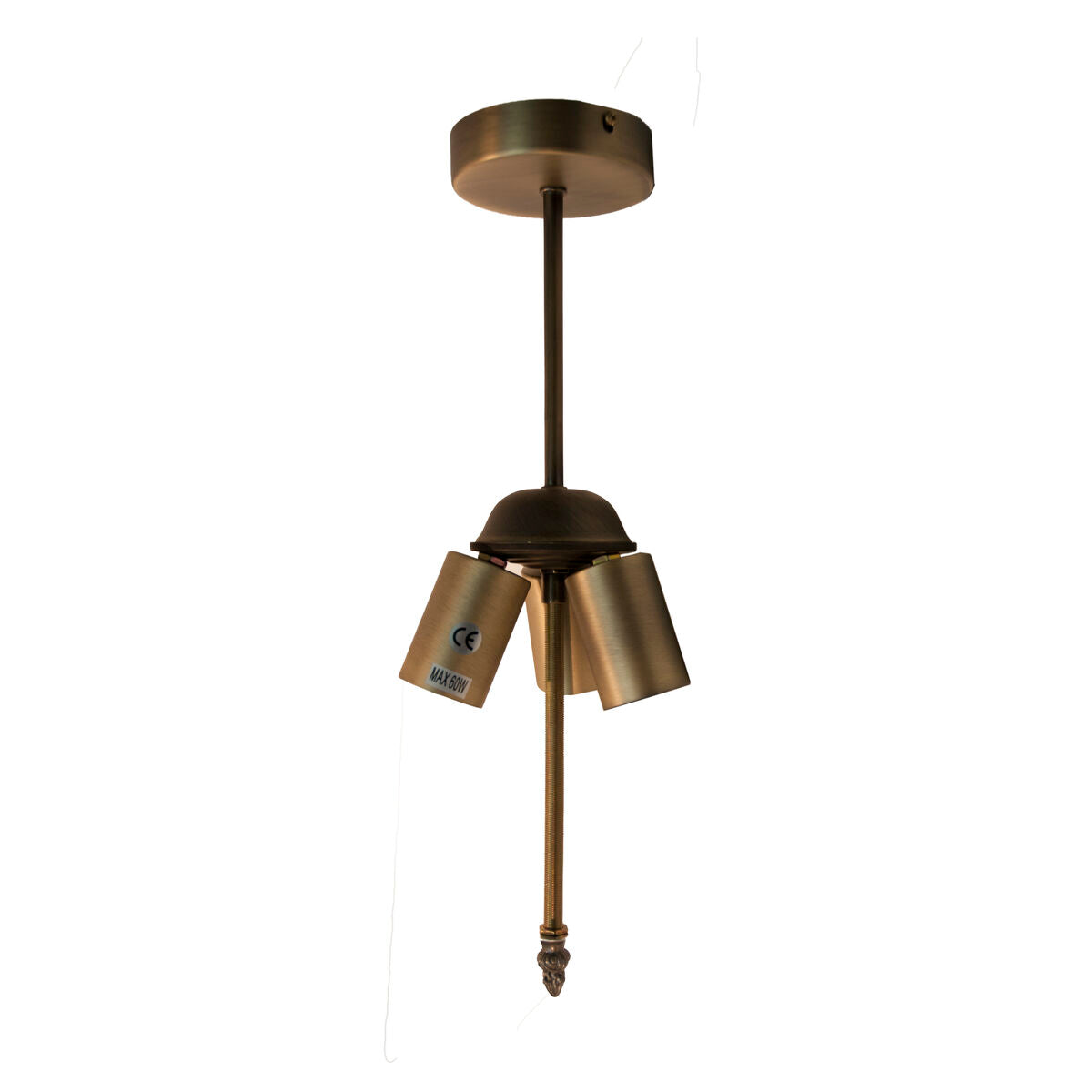 Ceiling Light Viro Belle Amber Amber Iron 60 W 30 x 40 x 30 cm