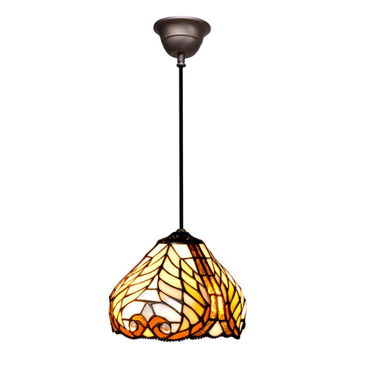 Ceiling Light Viro Dalí Amber Iron 60 W 20 x 125 x 20 cm