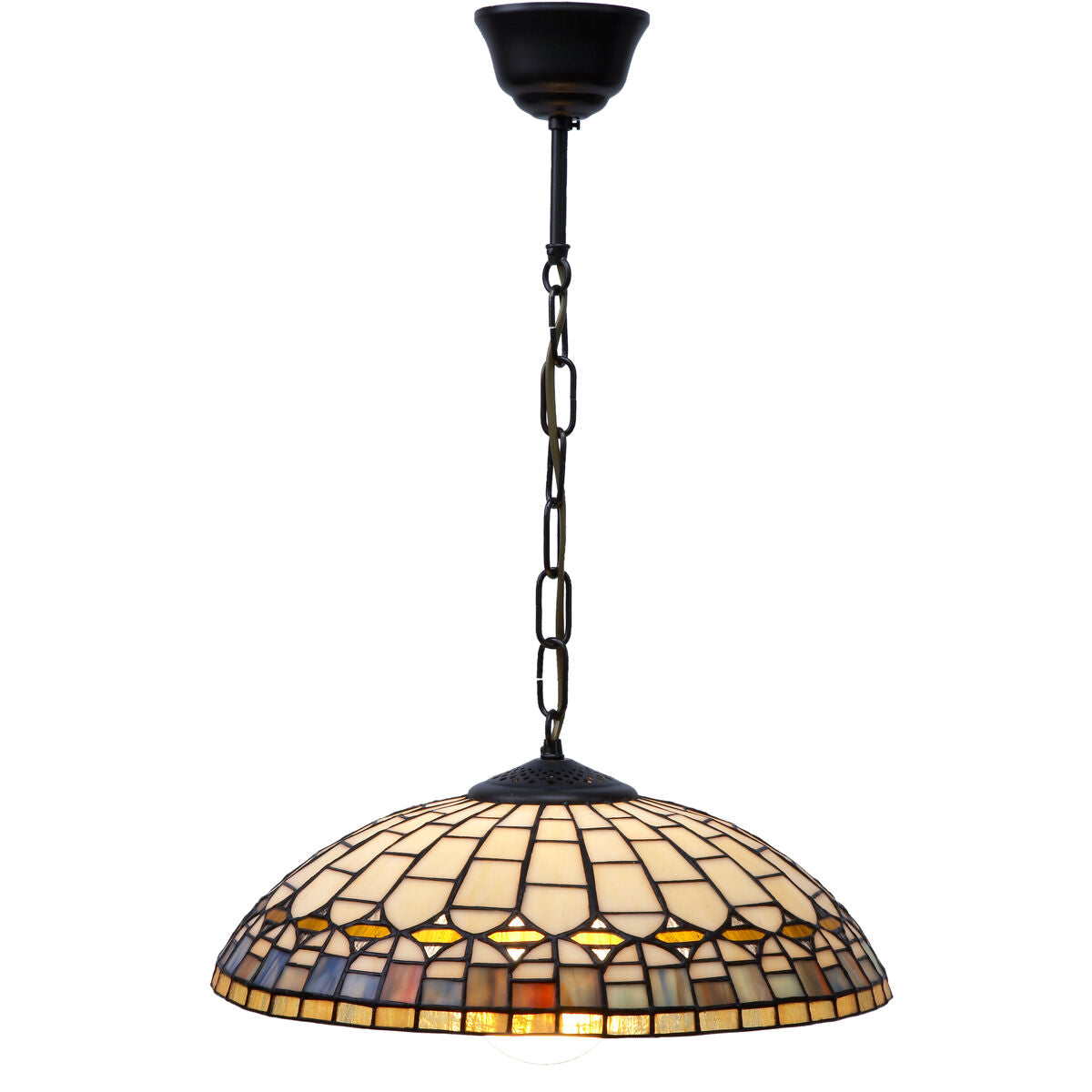 Ceiling Light Viro Quarz Amber Iron 60 W 40 x 125 x 40 cm