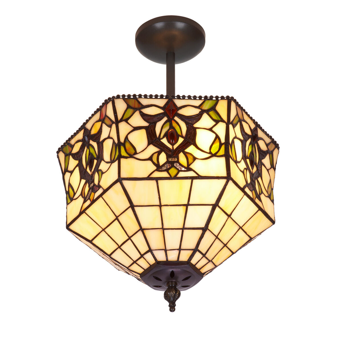 Ceiling Light Viro Hexa Iron 60 W 30 x 45 x 30 cm