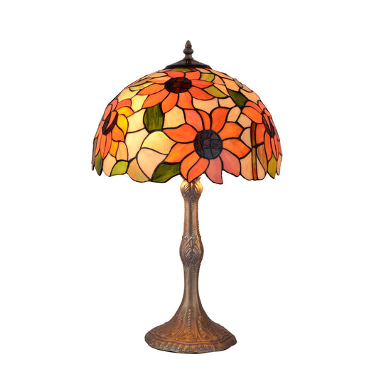 Desk lamp Viro Diamond Amber Zinc 60 W 30 x 50 x 30 cm