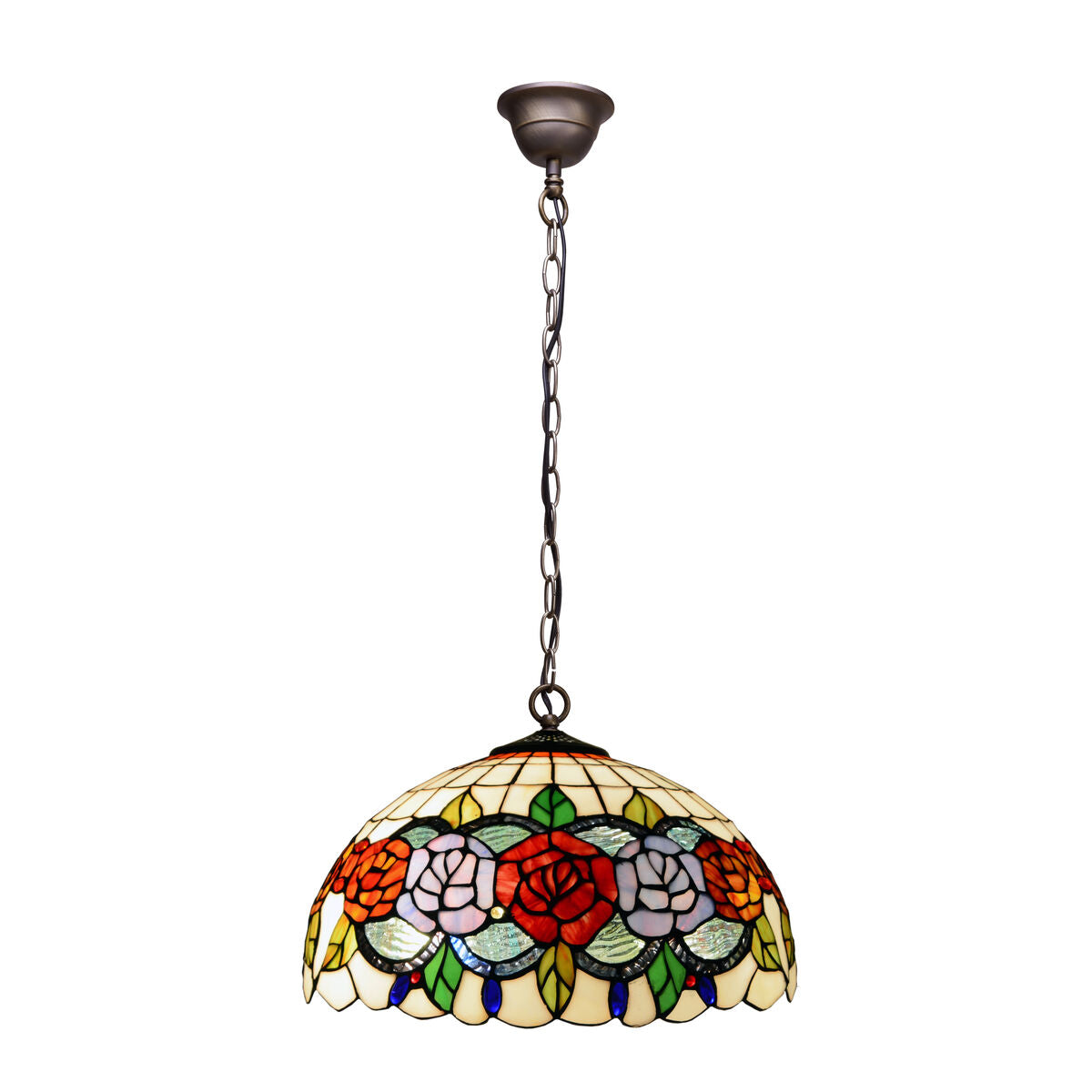 Ceiling Light Viro Rosy Multicolour Iron 60 W 40 x 125 x 40 cm