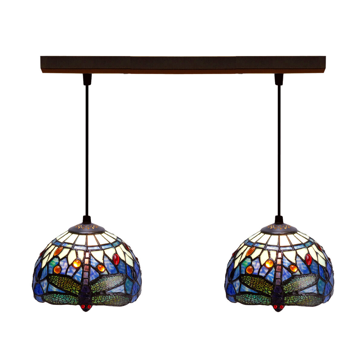 Ceiling Light Viro Blue Iron 60 W 50 x 20 x 20 cm