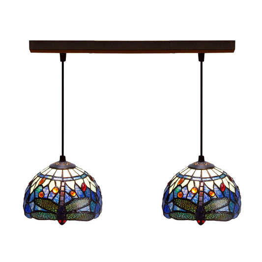 Ceiling Light Viro Blue Iron 60 W 50 x 20 x 20 cm