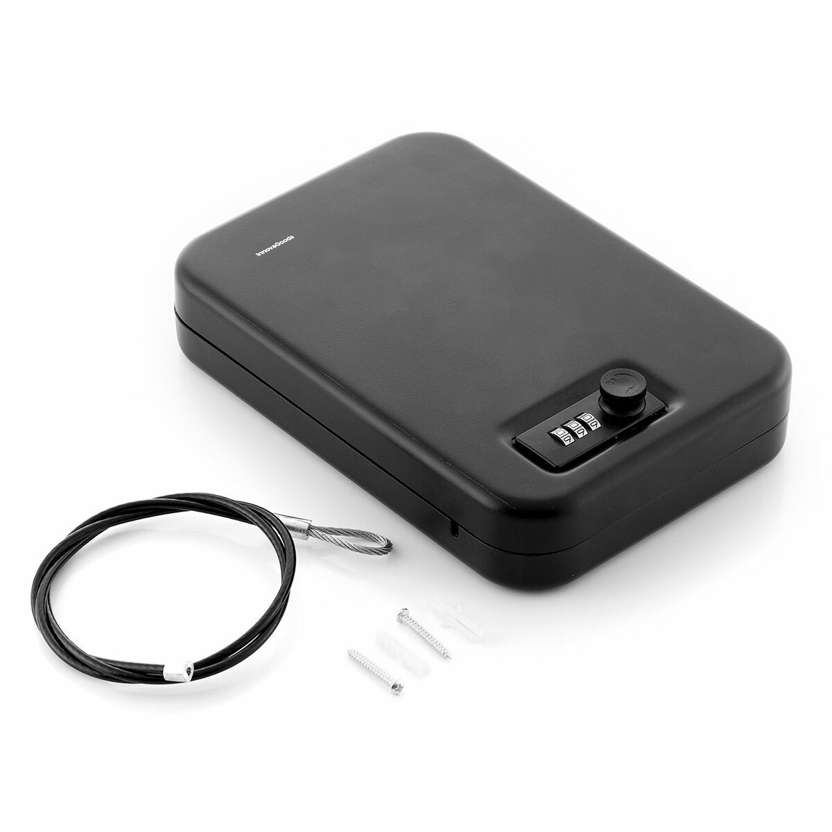 Portable Safe Box with Security Cable Prisaven InnovaGoods