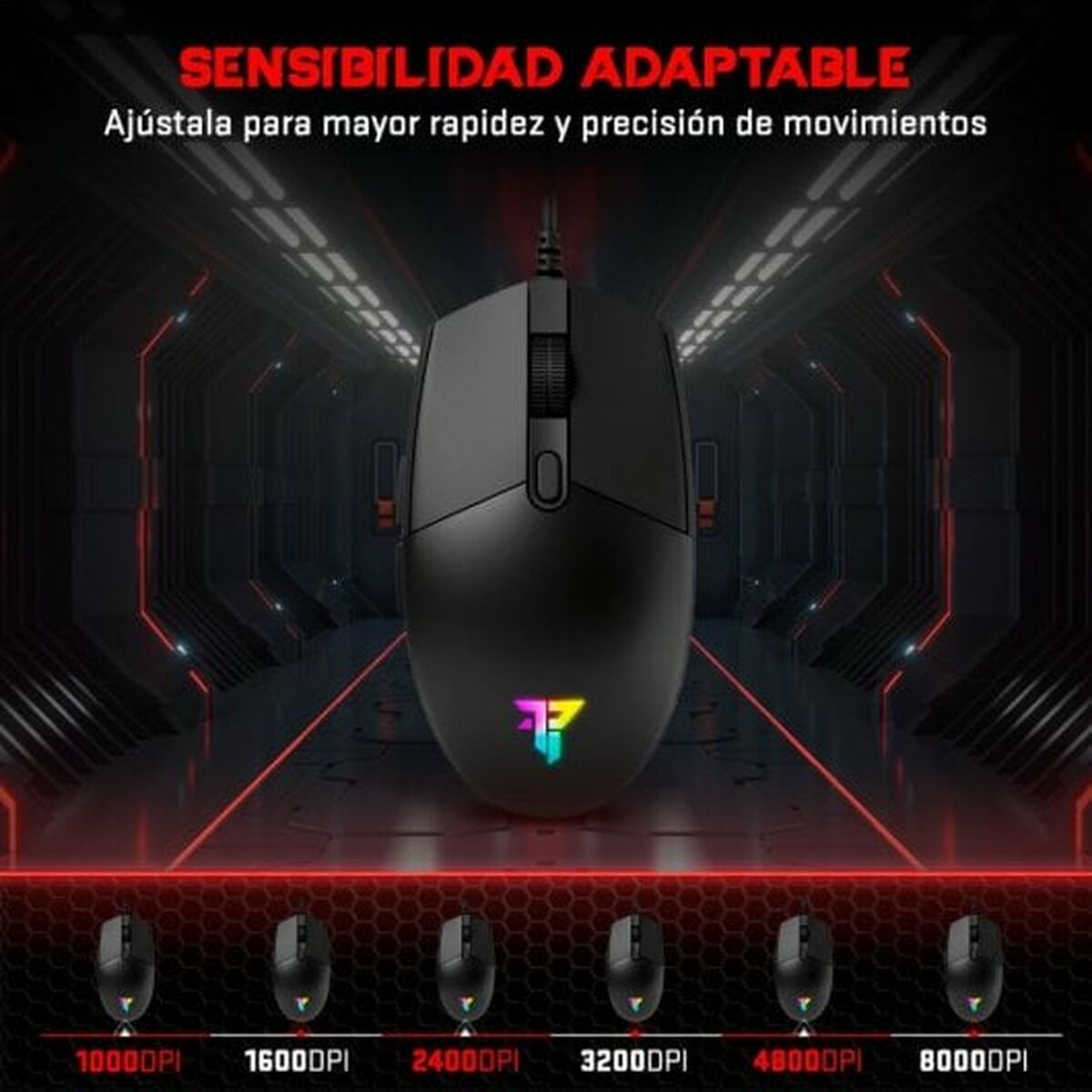 Mouse Tempest X2 Custodian  Black