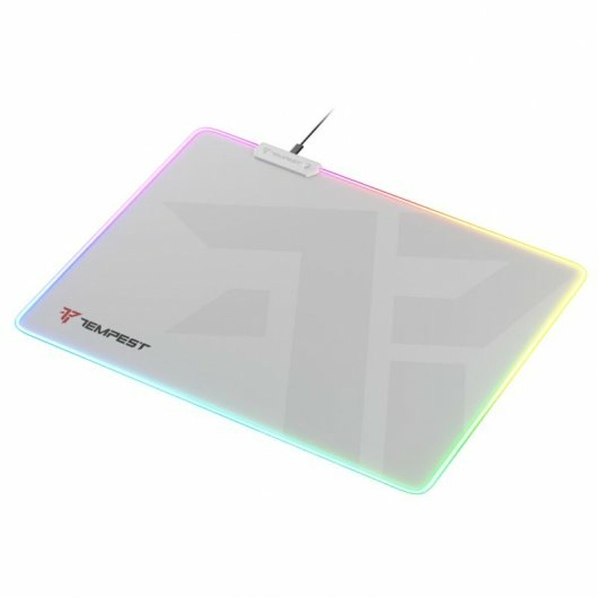 Mouse Mat Tempest TP-GMP-RGB-MW White