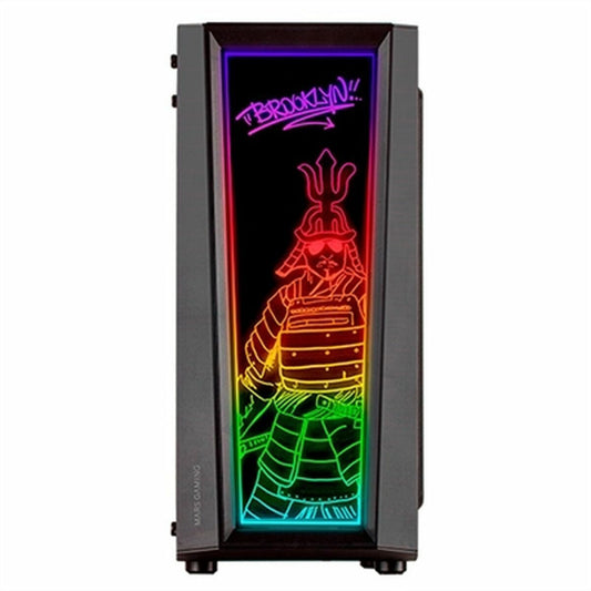 ATX Semi-tower Box Mars Gaming MCART Black