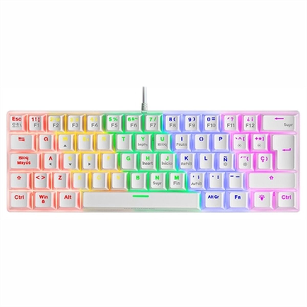 Keyboard Mars Gaming MK60WBES