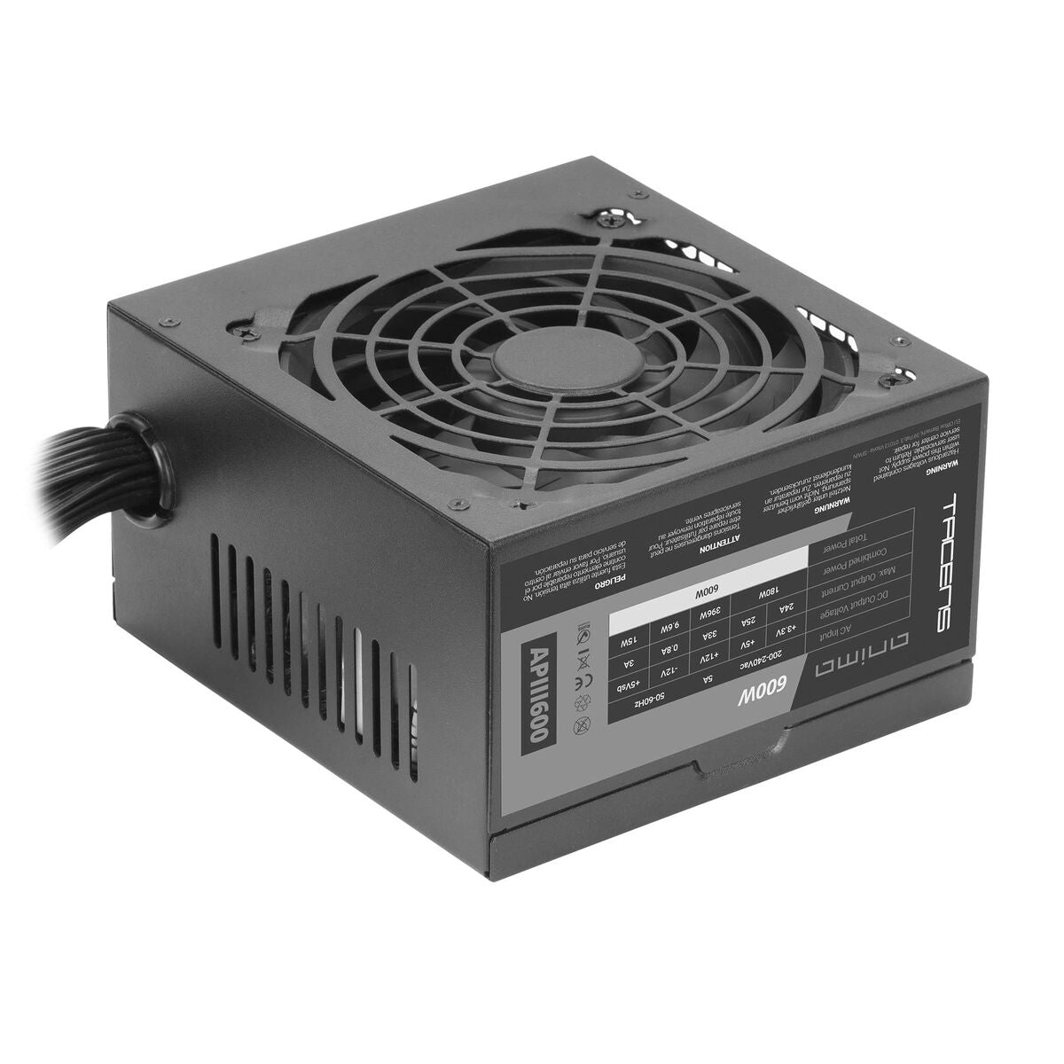 Power supply Tacens APIII600 600 W 80 Plus Bronze