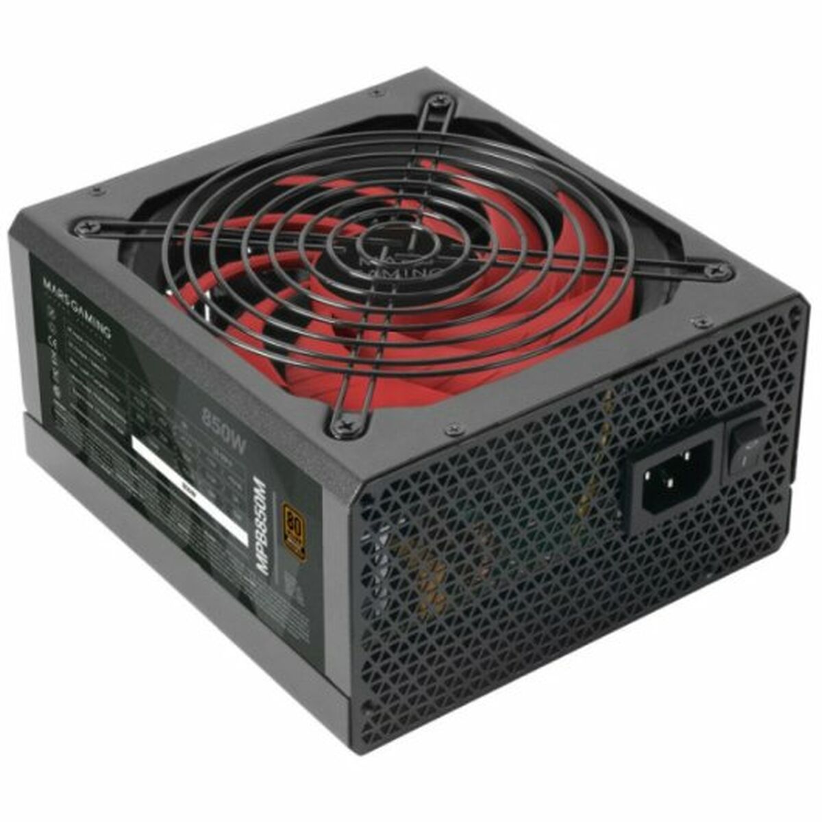 Power supply Mars Gaming MPB850M 850 W 150 W 6 W 80 Plus Bronze