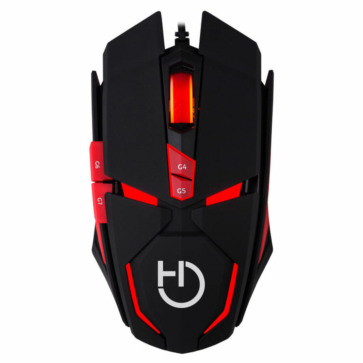 Gaming Mouse Hiditec GMO010001 8100 dpi Red