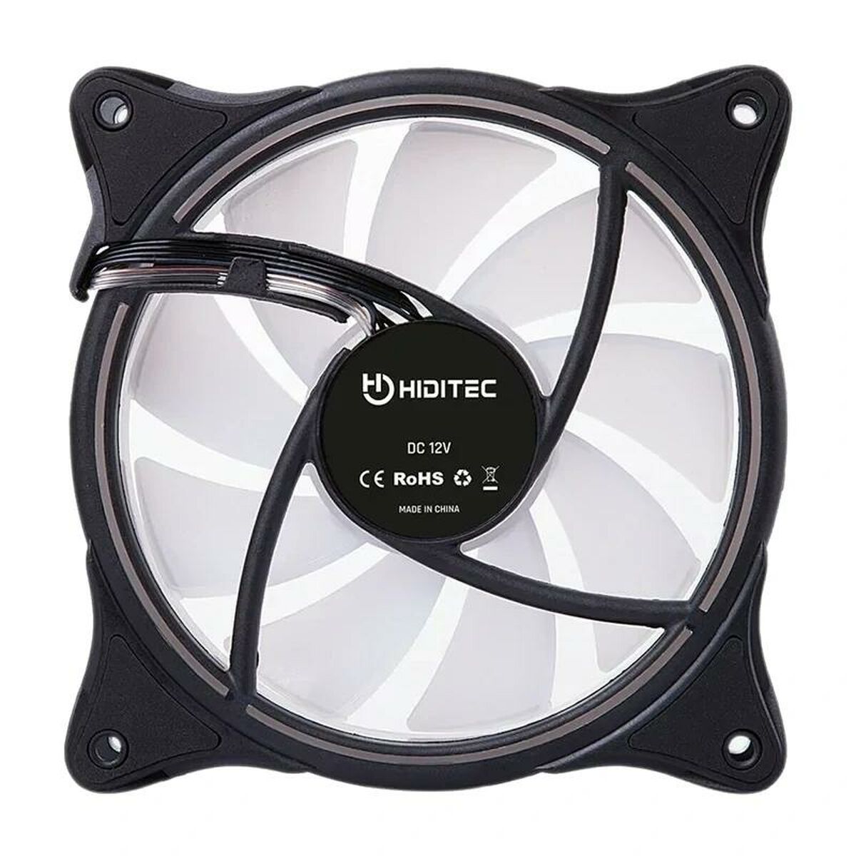 Box Ventilator Hiditec VGCH10008 Ø 12 cm ARGB Black