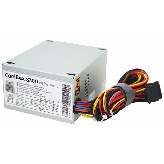 Power supply CoolBox FALCOO300SBZ 300 W Silver 80 Plus Bronze